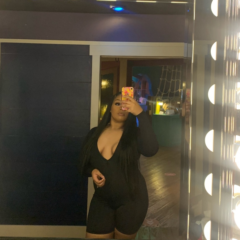 FashionNova Black Romper